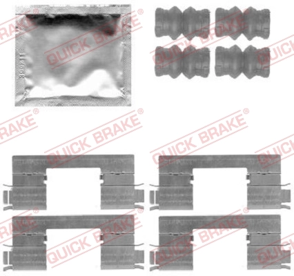 Accessory Kit, disc brake pad